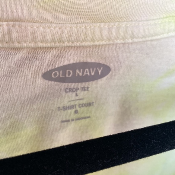 Tie Dye Cropped Tshirt - Picture 5 of 5